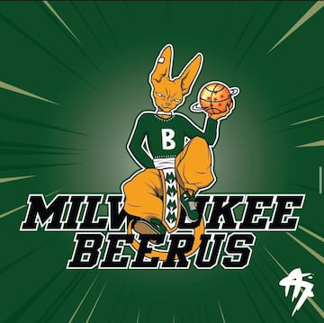 El incre¨ªble resultado de mezclar los logos de la NBA con Dragon Ball