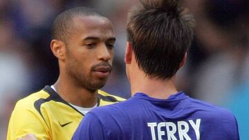Thierry Henry y John Terry, durante sus etapas en Arsenal y Chelsea.
