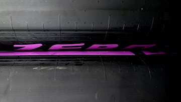Neumáticos ultrablando de Pirelli.