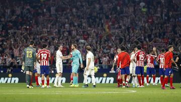 Multa de 40.000 € al Atlético de Madrid por el derbi madrileño