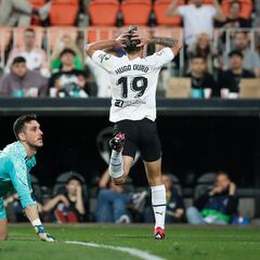 El Valencia no marca lejos de Mestalla
