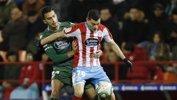 Rahmani en un partido del Almería.