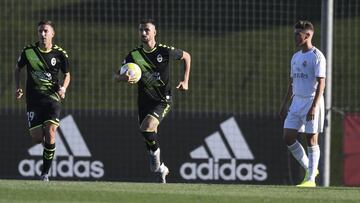 28/09/19 PARTIDO SEGUNDA DIVISION B
REAL MADRID CASTILLA - RAYO MAJADAHONDA
GOL PENALTI 3-1 RUBEN MESA