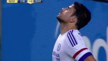 Diego Costa, otra vez tocado