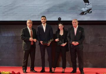 Alejandro Blanco, Pau Bargall, Natalia Baldizzone y Carmelo Paniagua.