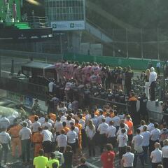 Binotto, testigo privilegiado del podio de Carlos Sainz en Monza