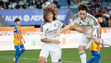 Jugadores del Real Madrid.