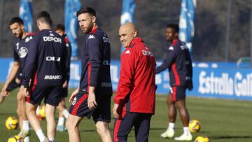 Gilsanz analizó el partido ante el Mirandés.