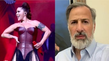 Alejandra Guzmán y José Antonio Meade