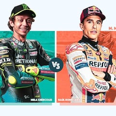 Valentino Rossi o Marc Márquez: ¿con cuál te quedas?