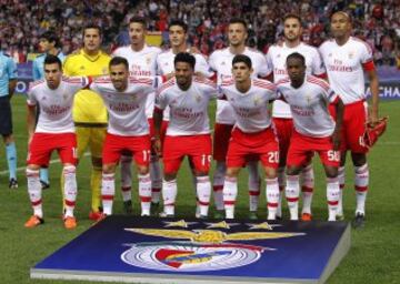Once inicial del Benfica