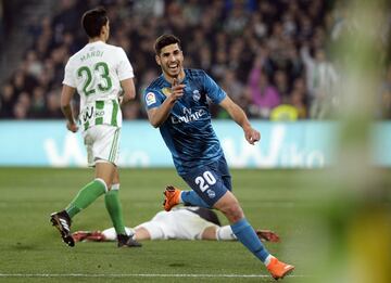 El mallorquín metió dos goles en la victoria del equipo madridista contra el Betis en el Villamarín