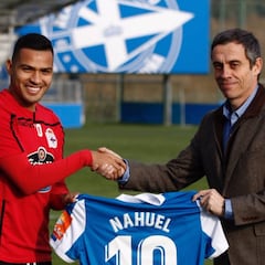 Nahuel: "Vengo con el objetivo de ascender con el Deportivo"