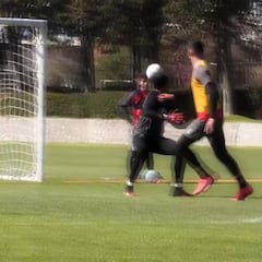 ¡La picó! Insaurralde asombró a todos con lujosa definición