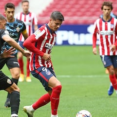 Morata y Costa marcan en el único partido de entrenamiento del Atlético antes de LaLiga