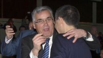 Joan Collet con Bartomeu.