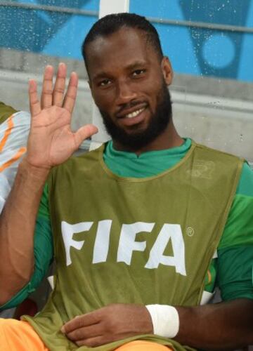 Didier Drogba de Costa de Marfil. 