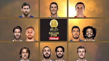 Entregan lista de los candidatos al Balón de Oro sin chilenos