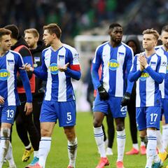 La plantilla del Hertha Berlín en cuarentena por un positivo de
coronavirus