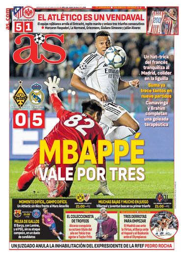 Las portadas de AS de octubre