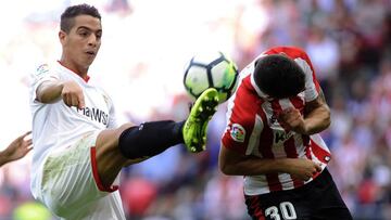 El delantero francés del Sevilla, Wissam Ben Yedder.
