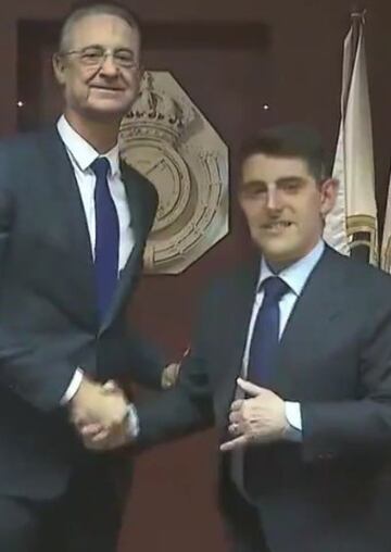 Los mejores memes de la presentación de Courtois
