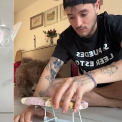 Un hombre cree que pide una mesa de planchar en Temu y se hace viral por lo que le llega