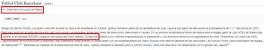 En Wikipedia llaman Nobita a Bartomeu y piden su dimisin