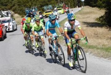 Esteban Chaves el ganador de la etapa reina del Giro de Italia