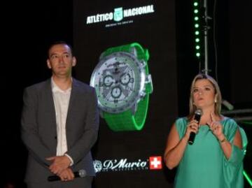 Con la presencia de directivos, cuerpo técnico y jugadores; se lanzó oficialmente el reloj de Atlético Nacional.