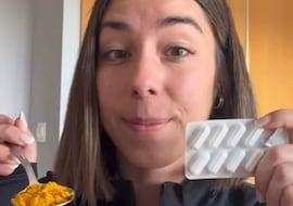 Carla, sanitaria y empresaria: “La cúrcuma puede ser igual de eficaz que el ibuprofeno para reducir la inflamación”