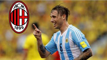 Lucas Biglia, a un paso de firmar por el AC Milan