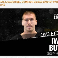 El Bilbao Basket ficha al pívot croata Ivan Buva por tres años