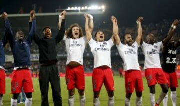 El PSG se proclamó campeón de la Ligue 1 tras gana 1-2 al Montpellier.