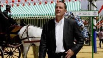 Víctor, ayer en la Feria