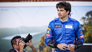 Carlos Sainz, en el GP de Australia de F1 2020. 