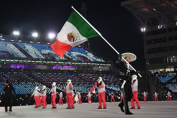 Así fue el desfile de los mexicanos en los JO de Invierno