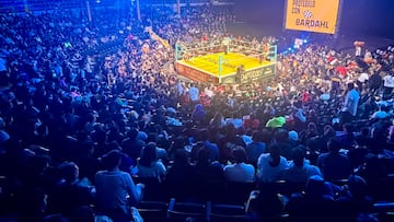 Lucha Libre Triple A durante un evento.