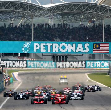 Circuito de Sepang en Malasia.