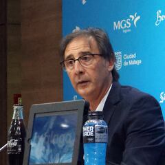 Loren Juarros, del momento del Málaga: “Confianza y seguridad, ya me conocéis...”