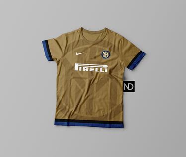 ¿Cómo serían las camisetas de los equipos si se basaran en su escudo?