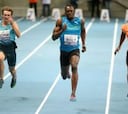 Bolt gana con 9.98, récord mundial... en pista cubierta