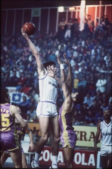 1962-1989. Fernando Martín, jugador de baloncesto del Estudiantes, Real Madrid, primer español que jugó la NBA (Portland Trail Blazers) y medalla de plata en los JJ OO de Los Ángeles con España. 
Murió en un accidente de tráfico en la incorporación de la carretera de Barcelona ( N-II) a la M-30 de Madrid.