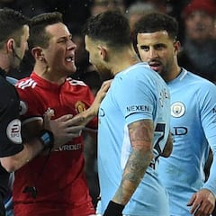 Pelea a botellazos entre Mou, Lukaku y Arteta tras el derbi