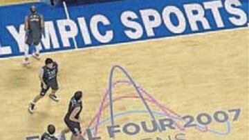 <b>LISTO PARA LA BATALLA. </b>El Tau se entrenó ayer en el OAKA.