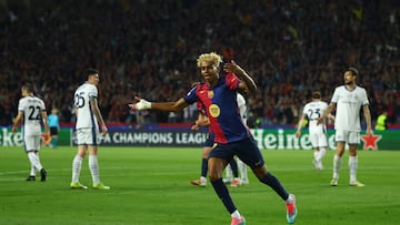 Lamine Yamal acaba la ‘maldición Messi’ en Champions