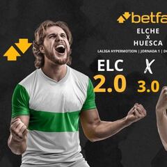Elche CF vs. SD Huesca: horario, TV, pronósticos, estadísticas y clasificación