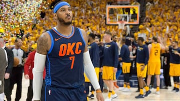 Carmelo Anthony deja atr&aacute;s su &eacute;poca en Oklahoma City Thunder.