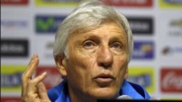 José Pékerman, da lista de convocados para partido amistoso frente a Perú