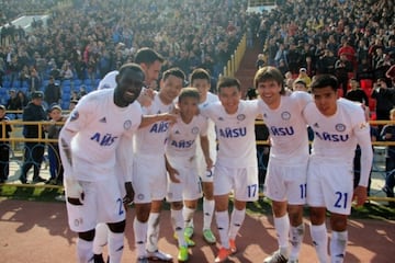 Este club compite en la ciudad de Shymkent en Kazakhstan.